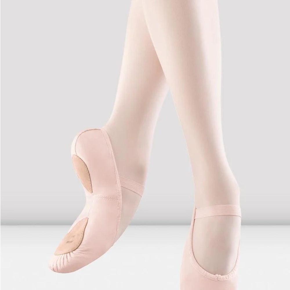 *New* Adult Leather Split-Sole Ballet Slippers